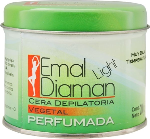 Emal Diaman Cera Depilatoria Vegetal en Lata 200 gr alt