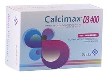 Calcimax D3 400 | 60 comprimidos #1