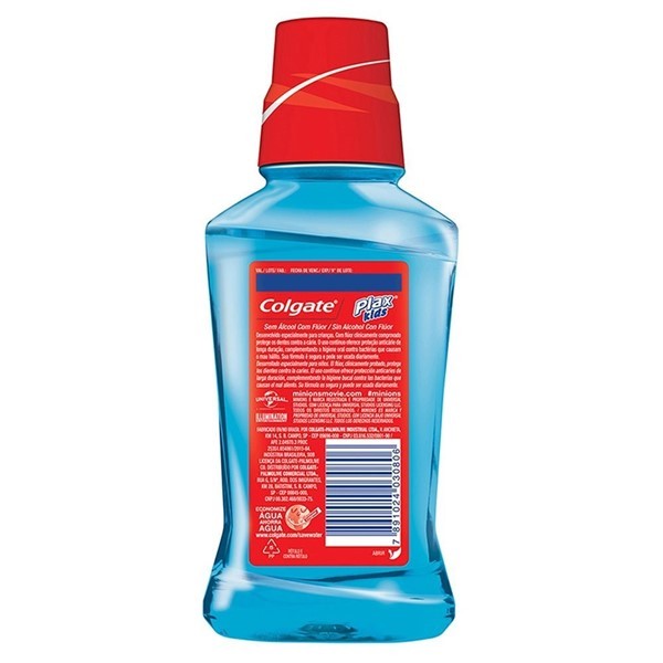Colgate Enjuague Bucal Kids Minions 250 ml alt