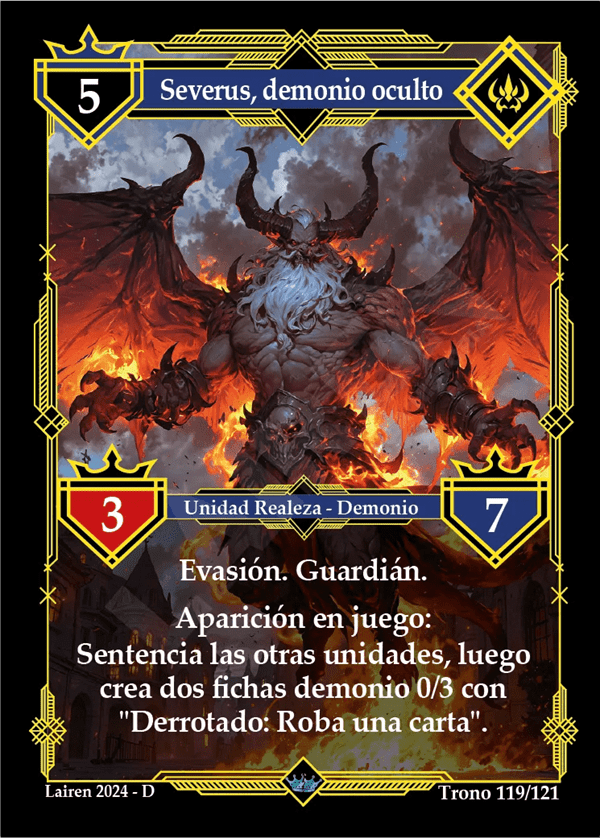 119 Severus, Demonio Oculto - Coste 5 #1