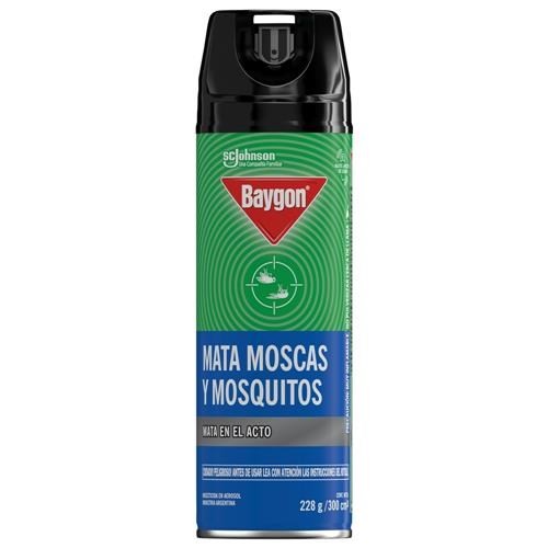 Baygon Aerosol insecticida Mata Moscas Y Mosquitos 300 cc #1
