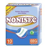 Nonisec Pañales Descartables Para Adultos Pack Xxg #1