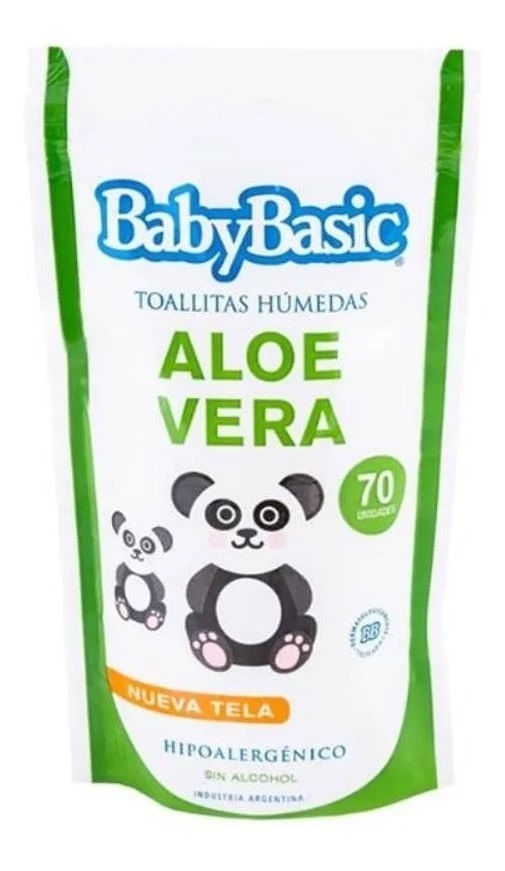 Baby Basic Toallitas Húmedas Áloe x 70 Unidades #1