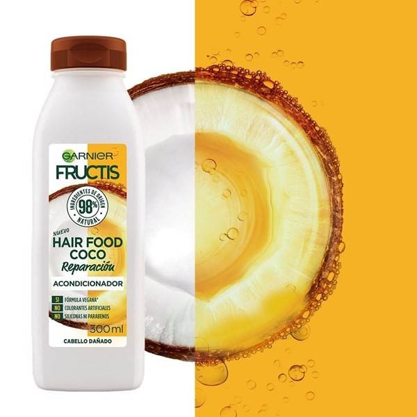 Garnier Fructis Acondicionador Hair Food Coco 300ml alt