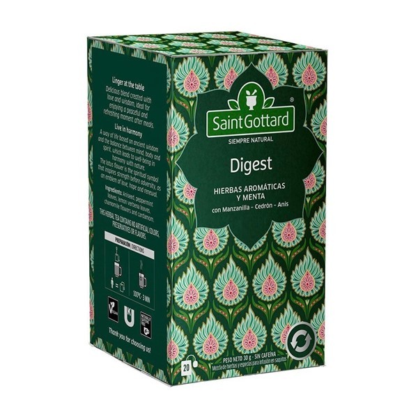 Té Saint Gottard Digest X 20 Saquitos