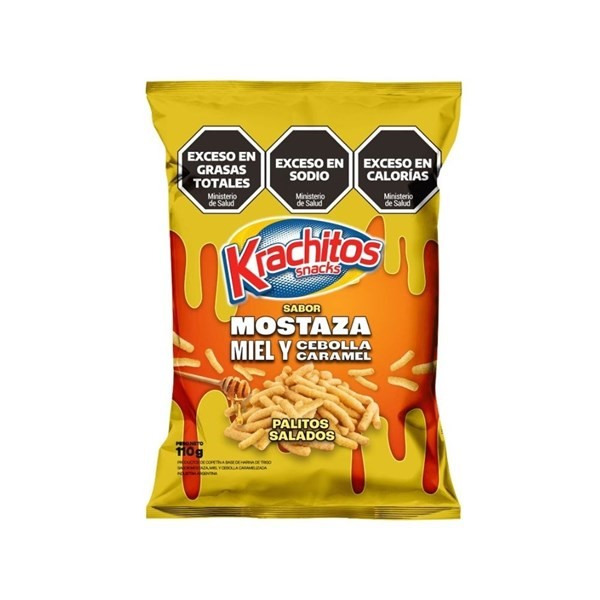 Palitos Sabor Mostaza Krachitos 110 gr #1