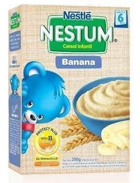 Nestum Banana Con Hierro Cereal Infantil 200 xg Caja x 12Unds #1