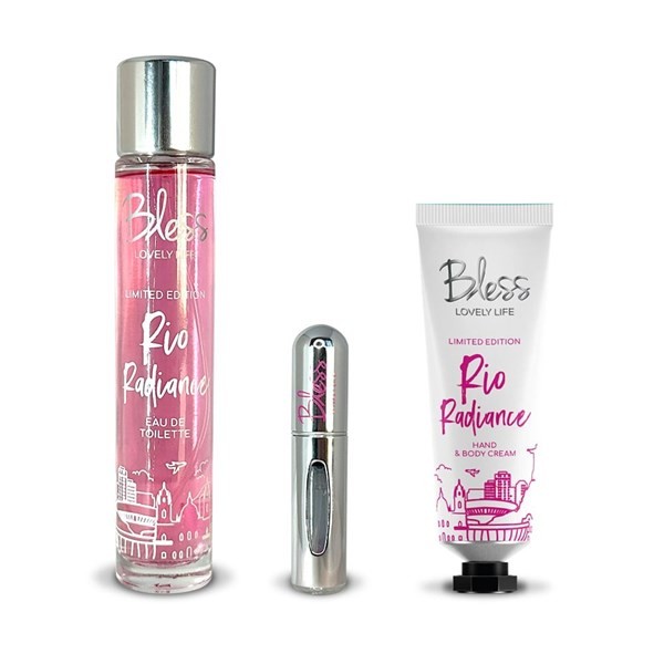 Box Rio Radiance EDT + Perfumero + Crema Corporal alt