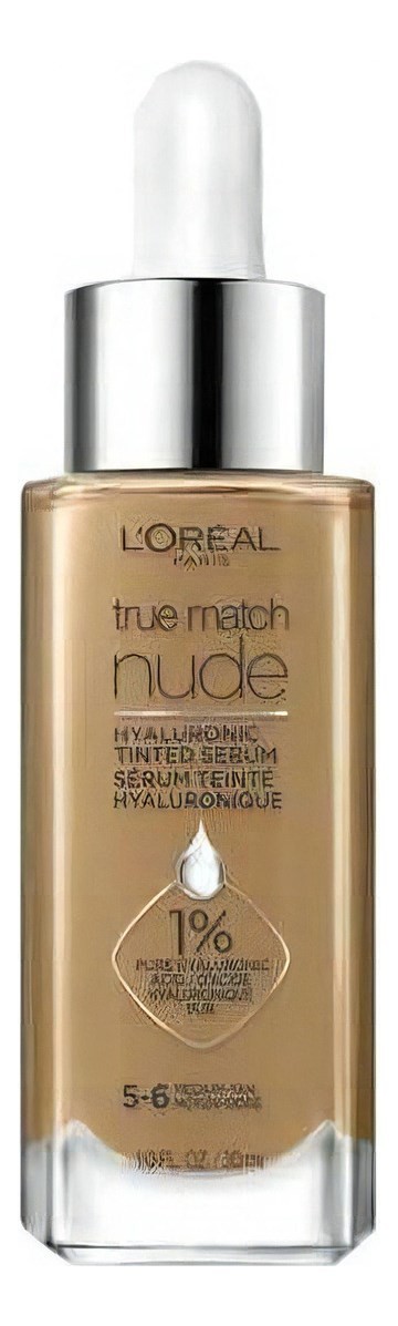Base L'oréal Paris True Match Nude Tinted Sérum N°5-6 Medium 30 Ml #1