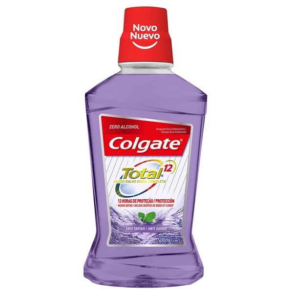 ENJUAGE BUCAL COLGATE TOTAL 12 ANTISARRO X 500 ML #1