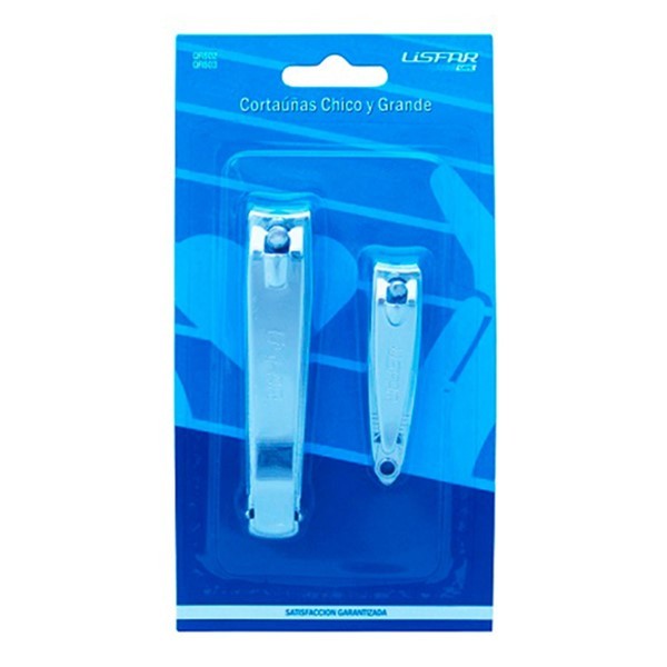 Lisfar Corta Uñas Chico Y Grande Qr602/3 alt