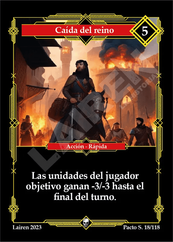018 Caida Del Reino 1ra Edicion - Coste 5 #1