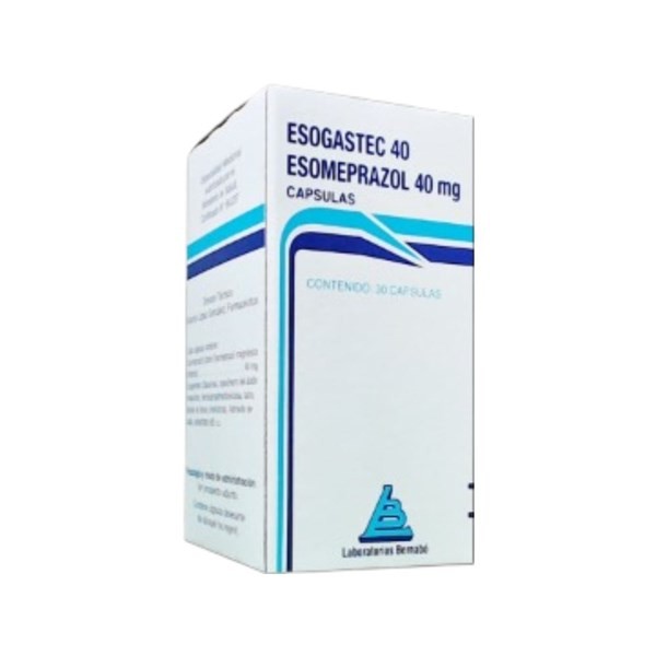 Laboratorios Be Esogastec Esomeprazol 40 Mg x 30 Cáps #1
