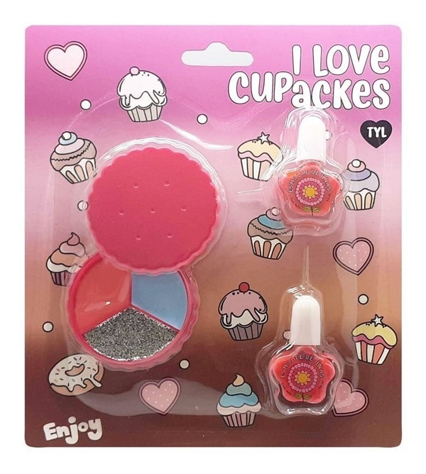 Thelma & Louise Thelma & Louis Hawai I Love Cupcakes Kit Maquillaje Infantil