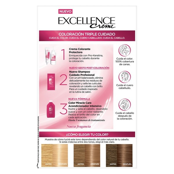 Excellence Kit Coloracion 9 Rubio Muy Claro alt