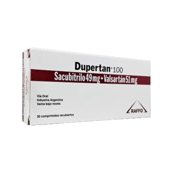 Raffo Dupertan 100 Mg Sacubitrilo Valsartán x 30 Comp #1