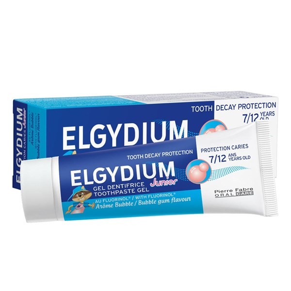 Elgydium Pasta Dental Junior Bubble (7-12 Años) 50 ml #1
