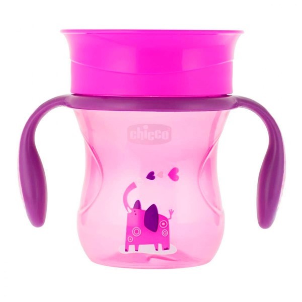 Vaso Perfect Cup Rosa 200 Ml + 12 Meses