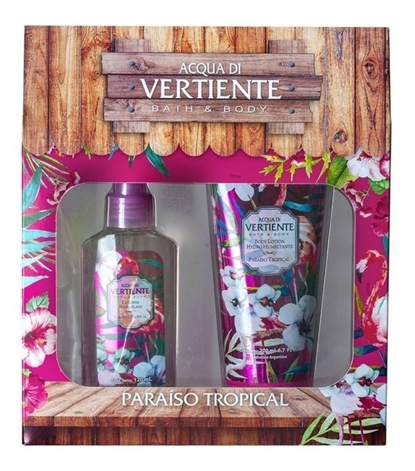 Vertiente Paraíso Tropical Kit Body 200 ml Y Splash 120 ml #1