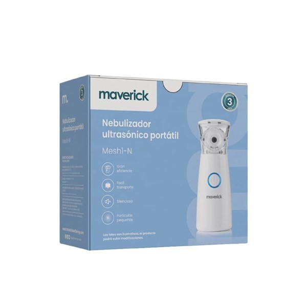 Nebulizador Ultrasónico Portátil Maverick Mesh1-N alt