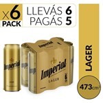 Cerveza Imperial Rubia 473 Cc Six Pack #1