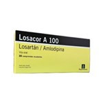 Roemmers Losacor a Amlodipina + Losartán Potásico 5 / 100 Mg x 30 Comp Recubiertos #1