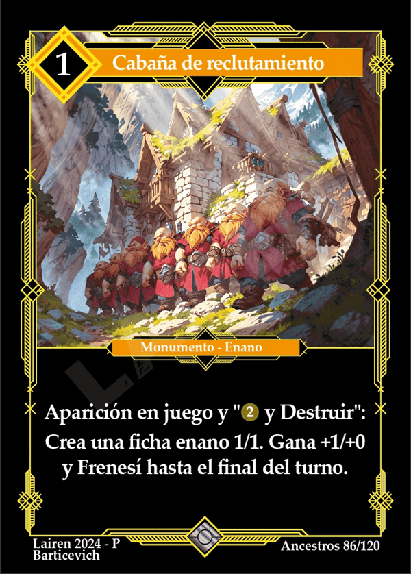 86 Cabaña De Reclutamiento - Coste 1 #1