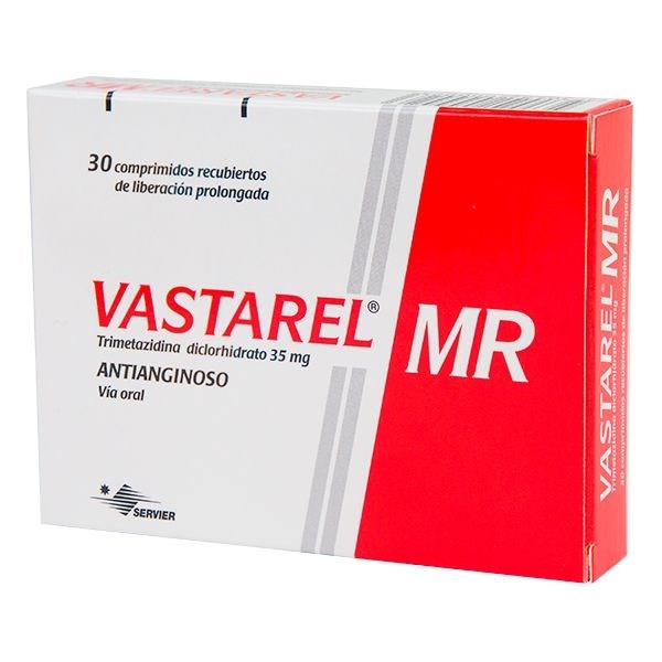 Vastarel Mr 35mg | 30 comprimidos | Trimetazidina #1