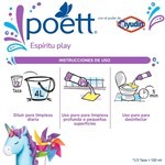 Limpiador Desinfectante De Pisos Poett Espíritu Play 900 Ml #5