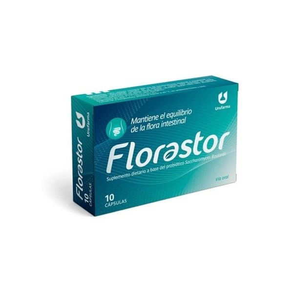 Florastor | 10 Capsulas | Saccharomyces boulardii  #1