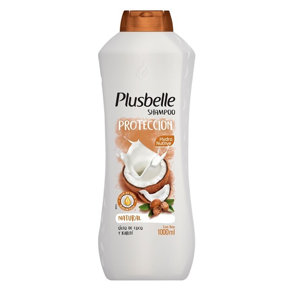 SHAMPOO PLUSBELLE PROTECCIÓN NATURAL X 1L alt