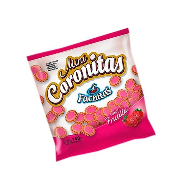 Mini Coronitas Fachitas Frutillas 140 gr #1