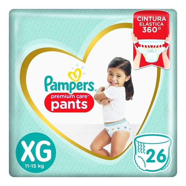 Pampers Pañales Premium Care Max Pants Extra Grande (26 Unid) Xg #1