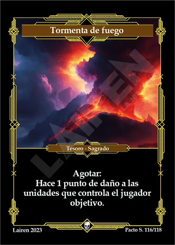 116 Tormenta De Fuego 1ra Edicion #1