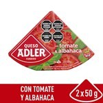 Queso Fundido Adler Tomate Y Albahaca 100 g. #1