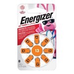 Energizer Pilas de Botón Az13 Para Audiología 8 Unidades #1