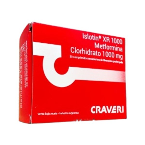 Craveri Islotin Xr 1000 Mg x 30 Comp Recubiertos #1