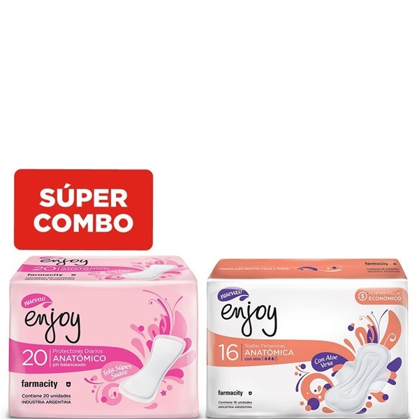 Combo Enjoy Protectores + Toallas Higiénicas #1