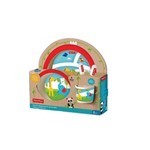 Fisher Price Set de Alimentacion Bamboo Selva (5 Piezas) 3262 mfp #1