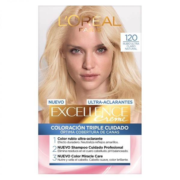 Kit Coloracion 120 Rubio Ultra Claro Natural #1