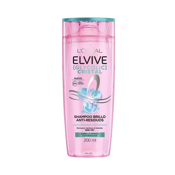 Shampoo Elvive Glycolic Cristal x 200 ml