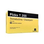 Roemmers Plidex T 200 Diazepam + Trimebutina x 30 Comp #1