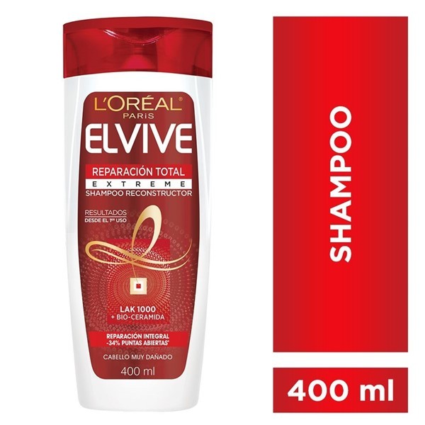 Elvive Shampoo Reparación Total 5 extreme 400 ml alt