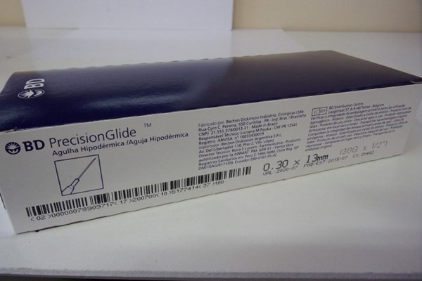 Aguja Descartable 13x3 30 g x 12 /" X100 - Bd #1