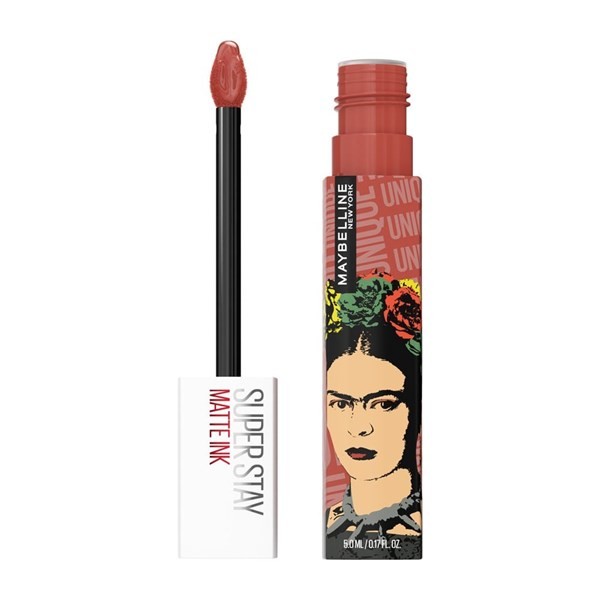 Labial Líquido SuperStay Matte Ink Tono Amazonian Colección Frida Khalo Maybelline #1