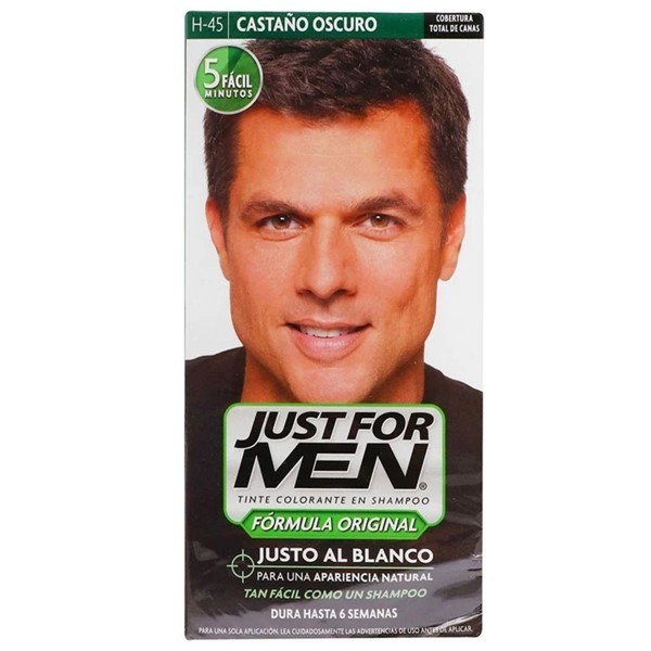 Just For Men Tintura en Shampoo Color Castaño Oscuro alt