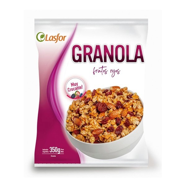 Granola Lasfor Frutos Rojos X350gr #1