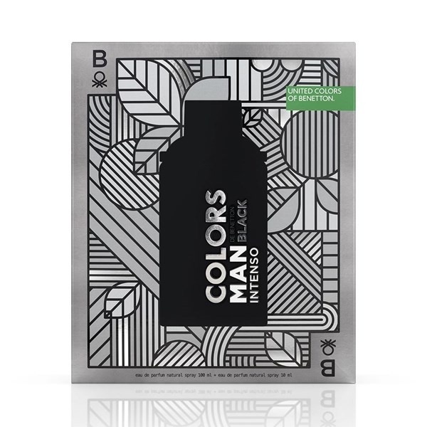 Benetton Colors Black Man Intenso Cofre* Edp Presentación 100 ml