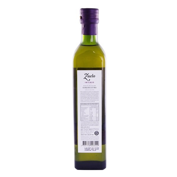 Aceite de Oliva Zuelo Extra Virgen Cosecha Temprana 500 ml alt
