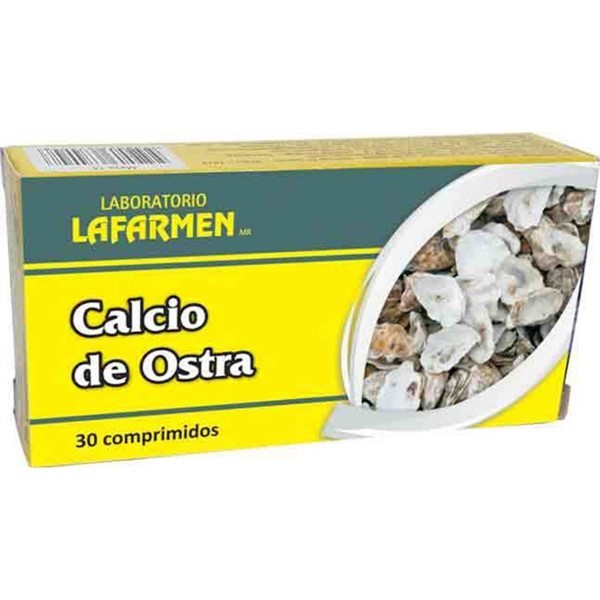 Lafarmen Calcio de Ostra Por 30 comprimidos alt